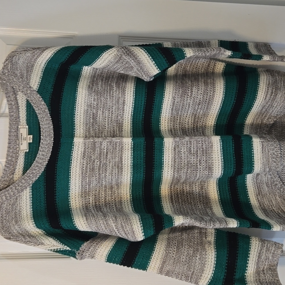 Striped Knit Sweater